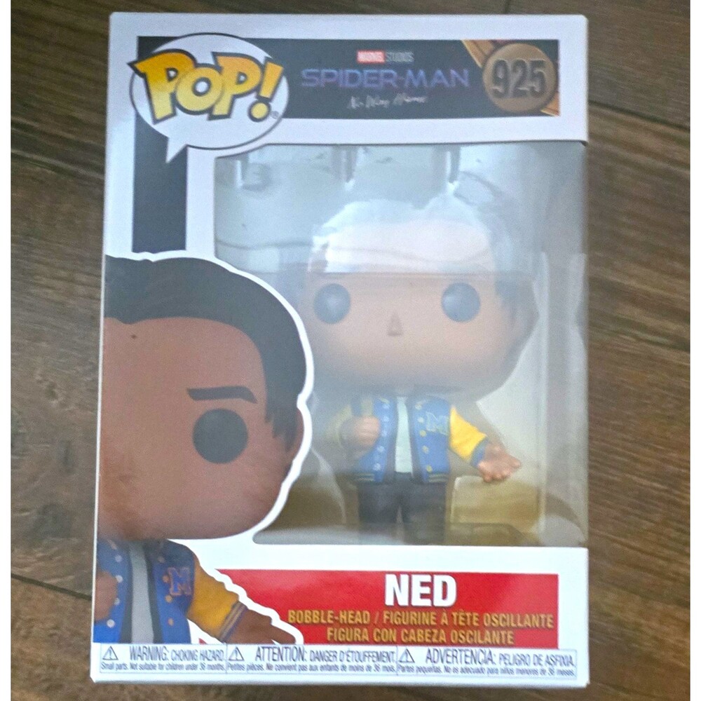 Funko Pop! Vinyl: Marvel Spider-Man: No Way Home - Ned Bobble-Head #925